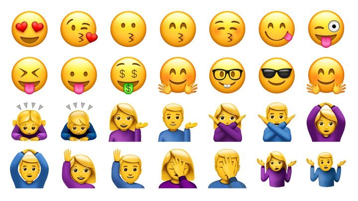 2019 年最新 emoji 来了,对残障人士有更多关注