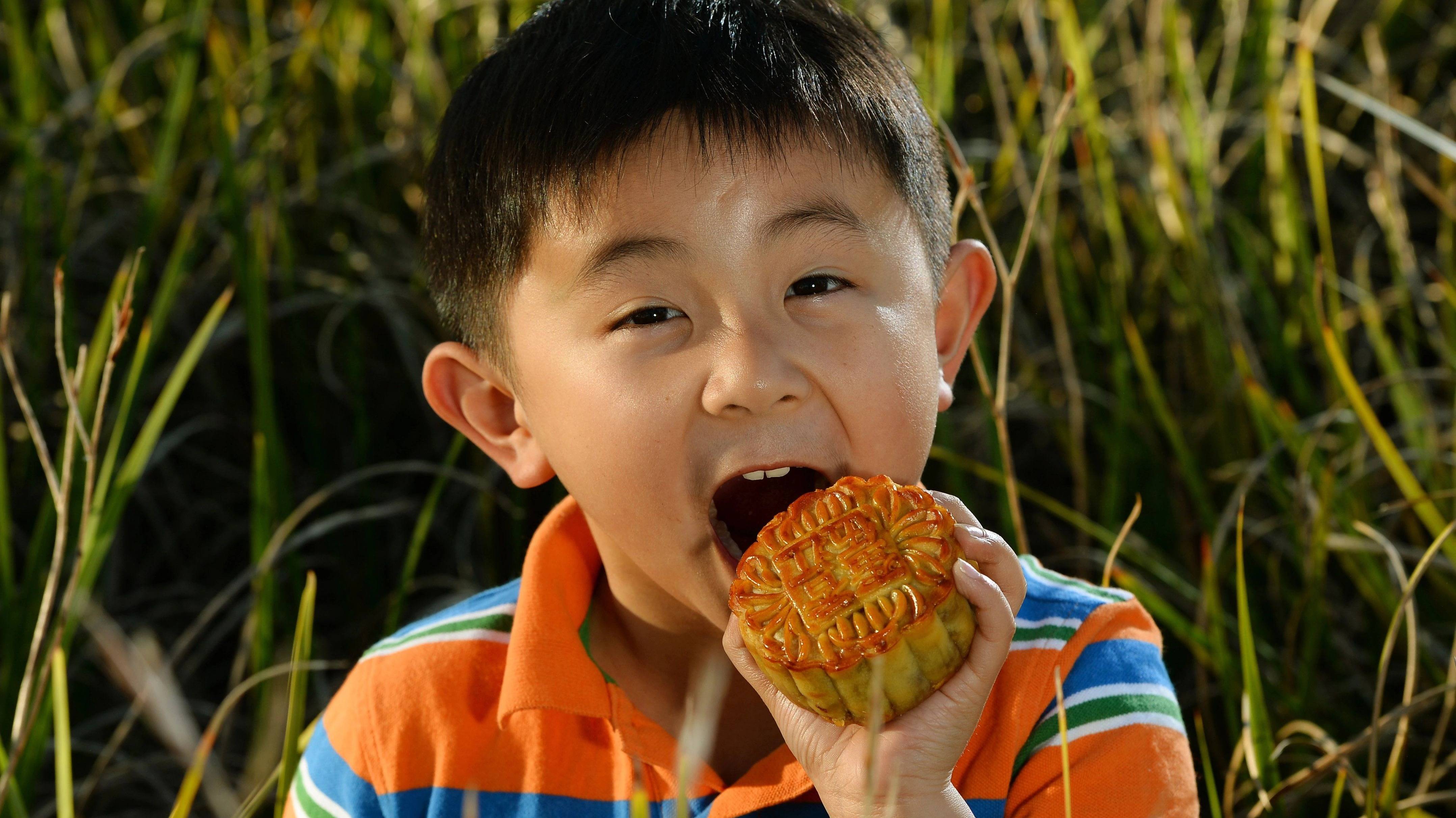 Japan person. Toji eating. Eating game.