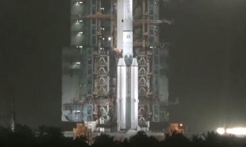长征七号改遥二运载火箭发射成功 搭载发射试验九号卫星