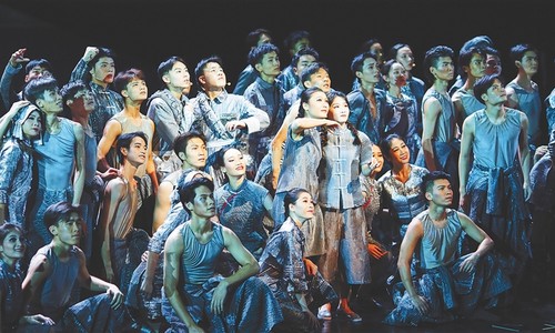 大型音乐舞蹈史诗《解放海南岛》生动再现光辉历史