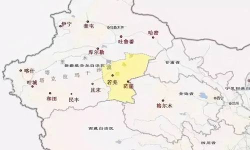 中国县域面积排名前十位的县市