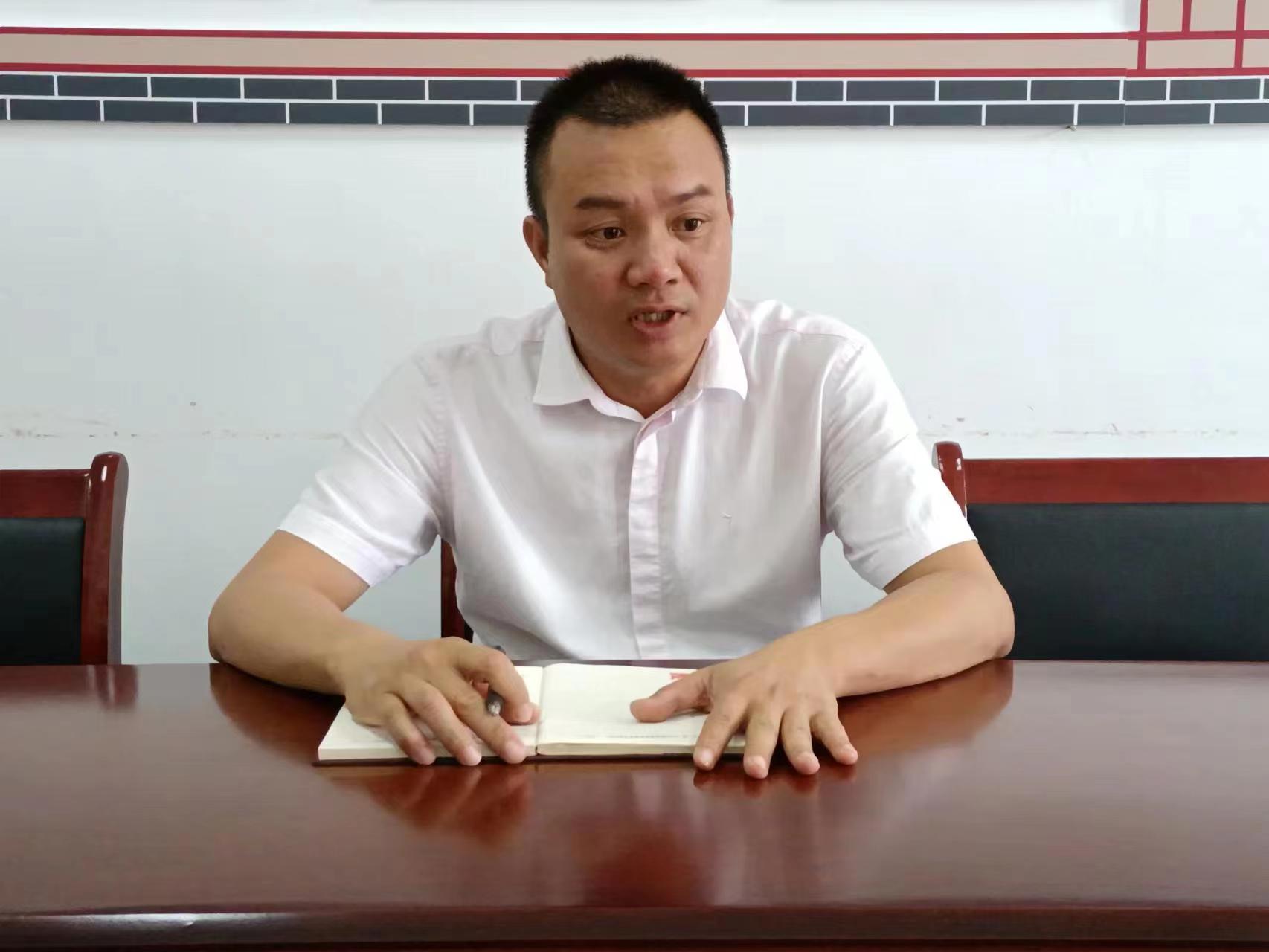 戎耀党旗之|黄健明：田圮村产业富民的带头人