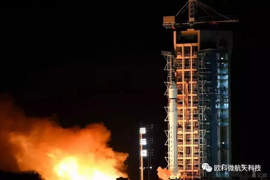 中国首个天基物联探测系统—“翔云”星座首发星“嘉定一号”成功发射