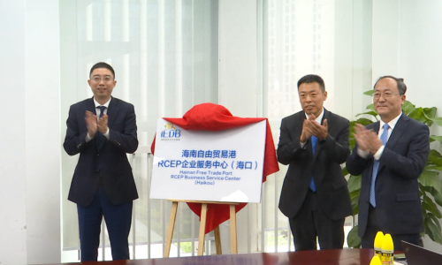 海南自由贸易港RCEP企业服务中心揭牌成立