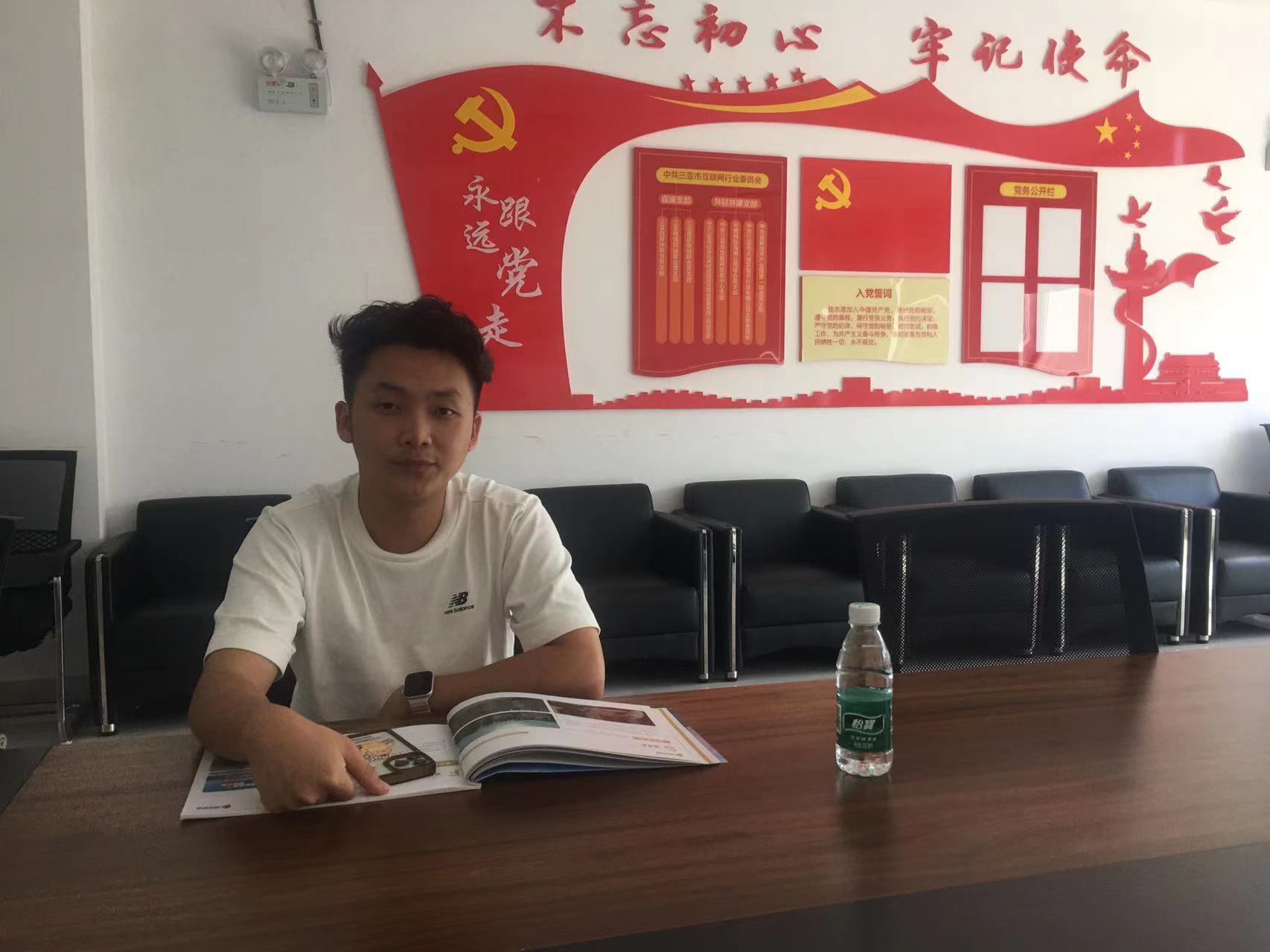 戎耀党旗之|吴韫韬：秉承初心 用影像阐述海南文化的年轻人