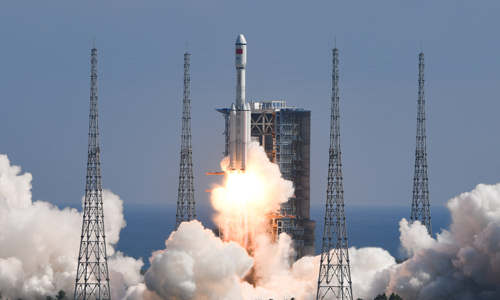 天舟三号货运飞船发射任务取得圆满成功