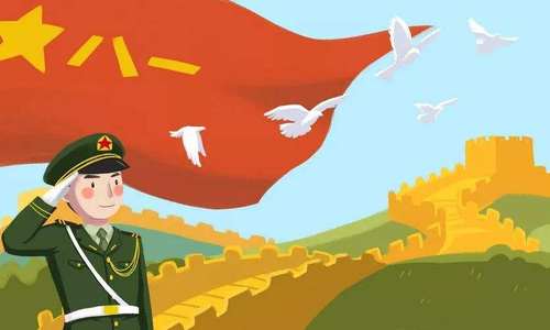 情暖八一 ，致敬那一抹军绿