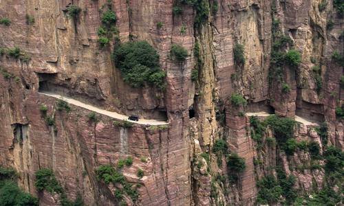 寻找乡愁 一条太行挂壁公路带火传统古村落游